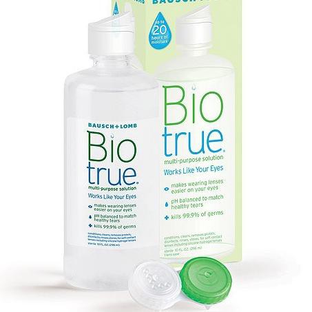 (hàng Mới Về) Nước Rửa Kính Áp Tròng Biotrue 300ml 465