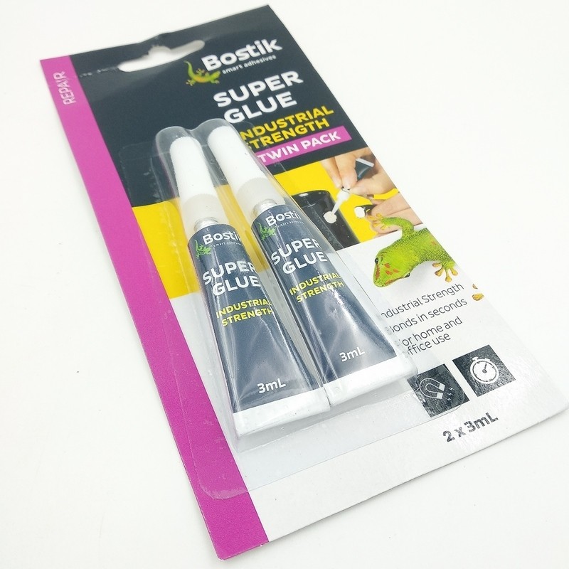 Vỉ 2 tuýp Keo đa năng siêu dính Super Glue (2IN1) - BOSTIK