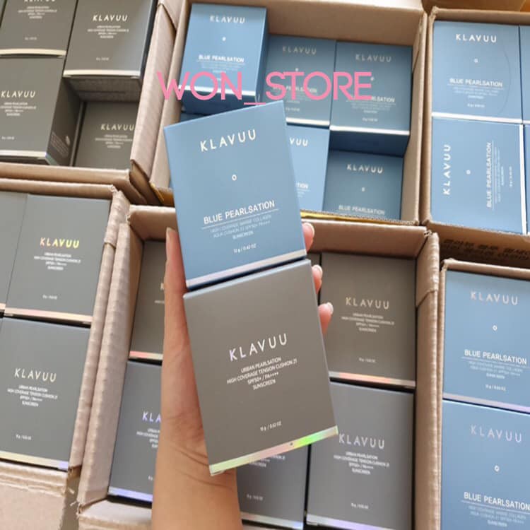 Phấn nước ngọc trai Klavuu Cushion Pearlsation Hight Coverage sẵn đủ màu đủ tone [ Chính Hãng] | BigBuy360 - bigbuy360.vn