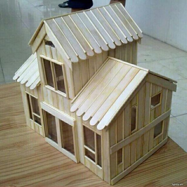 Bó 100 que kem gỗ làm đồ handmade, đồ giáo dục Montessori (11,5x1cm) [Thanh Mai Shop]