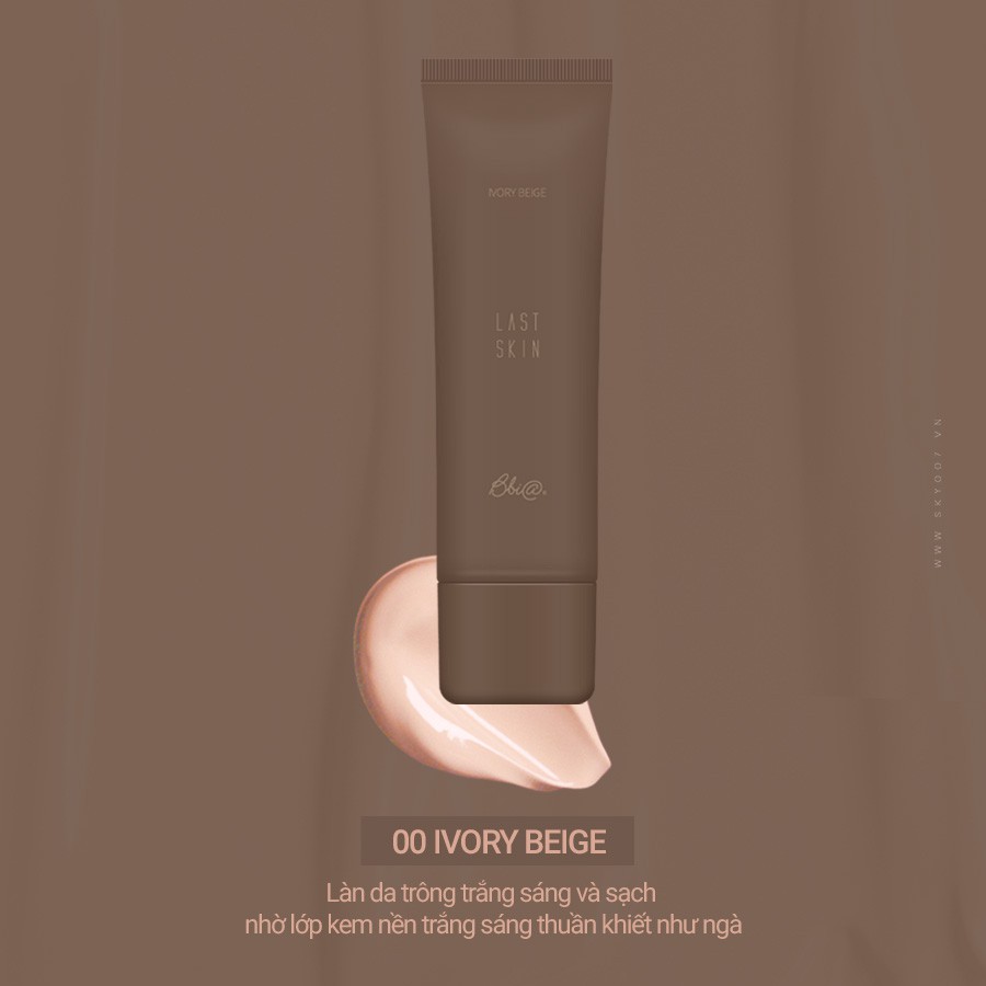 Kem nền BBia Last Skin Foundation (3 màu) 50ml - Bbia Official Store | BigBuy360 - bigbuy360.vn