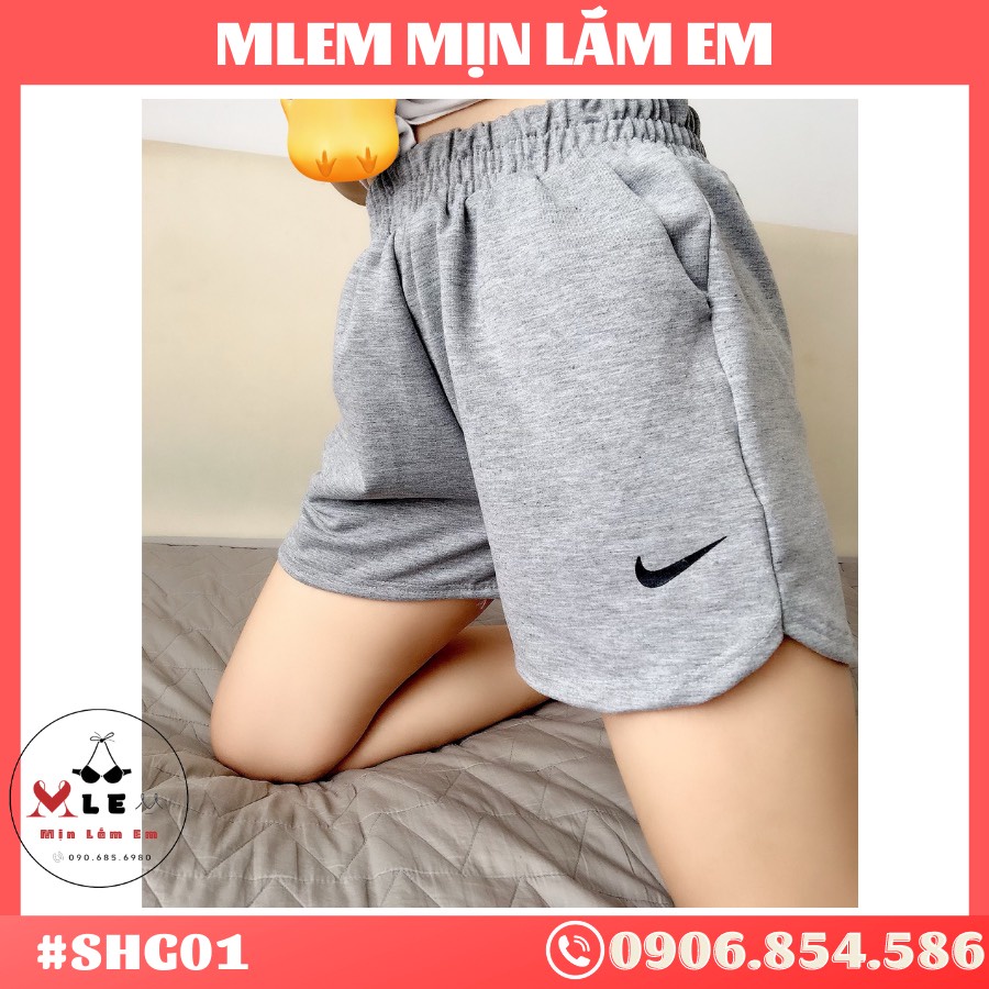 SET 3 QUẦN Short Đùi NỮ thể thao dáng ngắn năng động trẻ trung MLEM MỊN LẮM EM MSP: SHG01