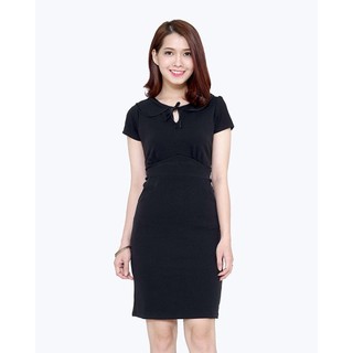Đầm Công Sở 2 Túi Cổ Sen Sophia