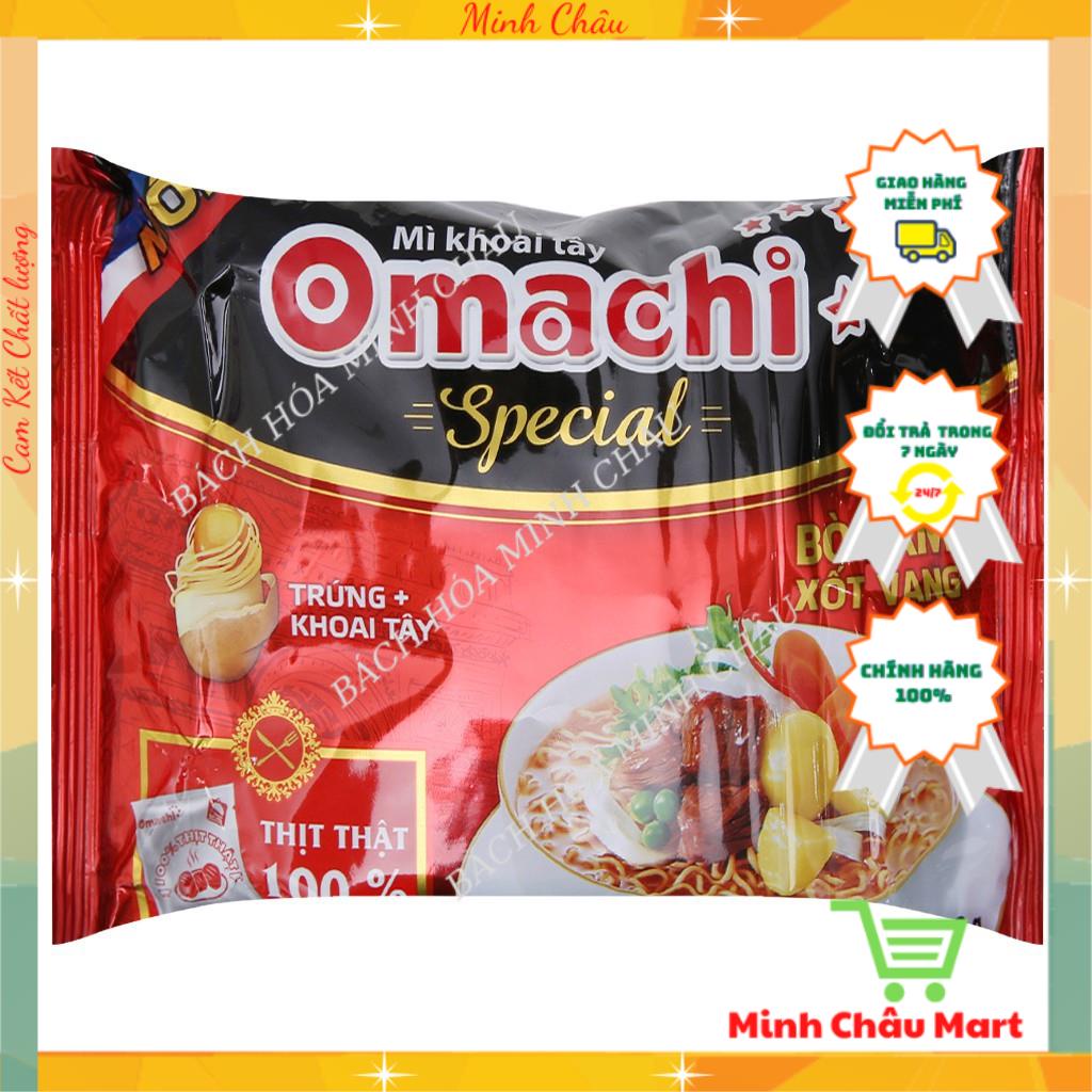 Mì Khoai Tây Omachi Special Bò Hầm Xốt Vang 92g