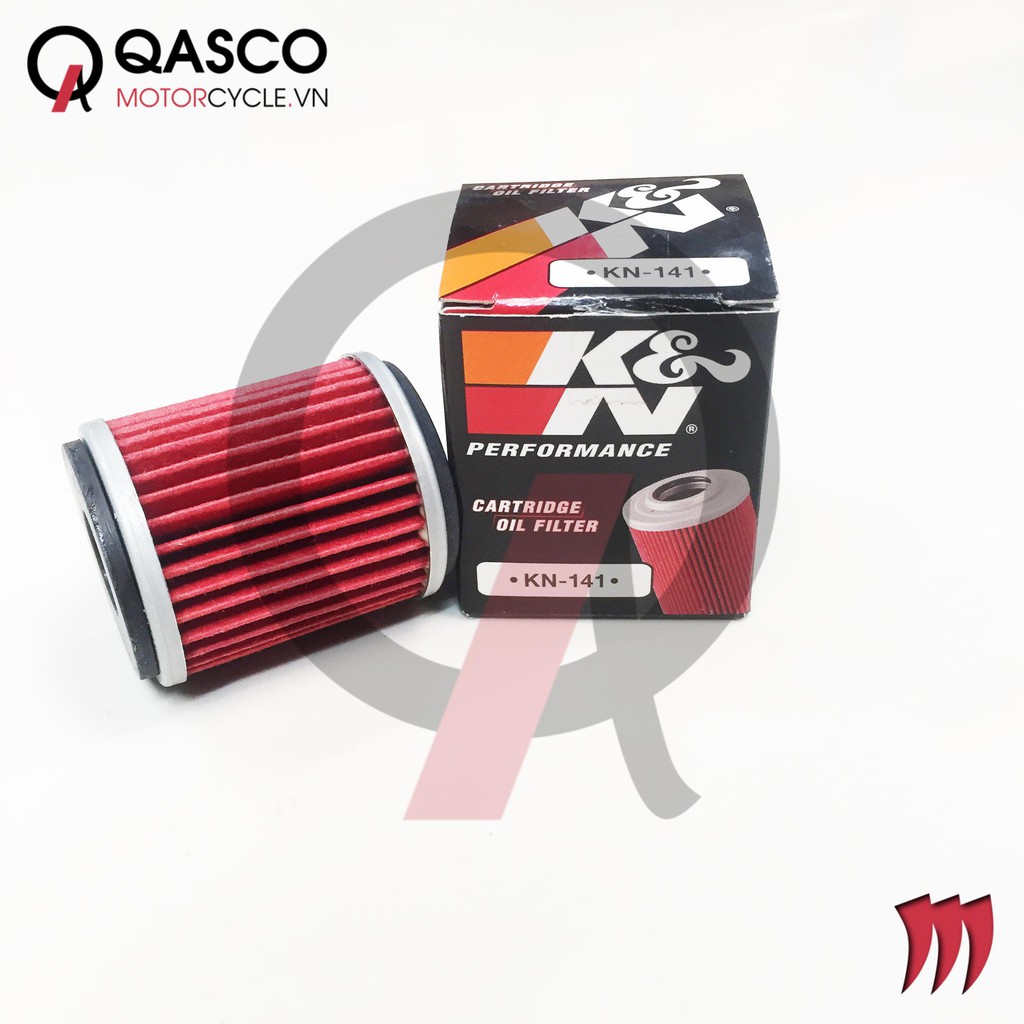 KN141 | LỌC DẦU (NHỚT) K&amp;N 141 (KN-141) EXCITER 150 / EXCITER 135 / EXCITER 155 / TFX 150 / FZ150I (Chính Hãng)