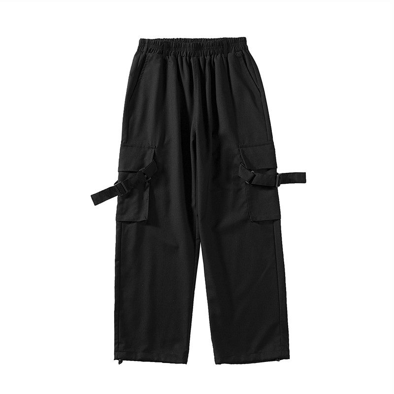 Quần Jogger Nam Ống Rộng Thiết Kế Nhiều Túi Kiểu Hàn Quốc Cỡ M-2Xl