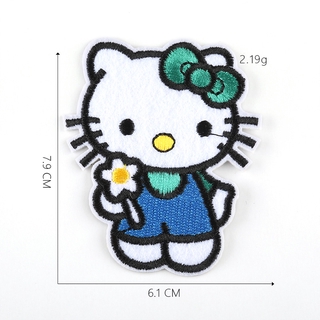 Miếng dán ủi quần áo hình hello kitty
