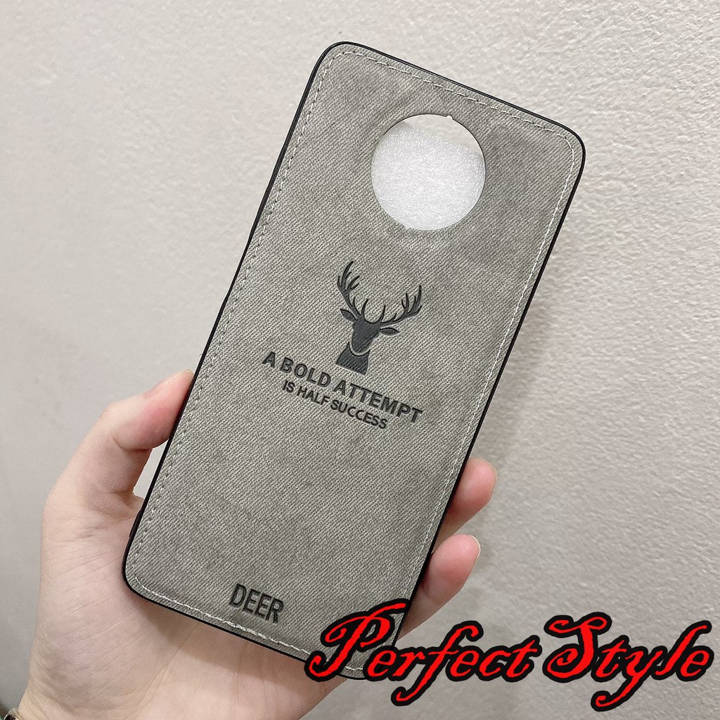 Ốp lưng Vải Họa tiết Deer cho Xiaomi Poco M3 / note 9 4g / note 9 5g / Redmi 9T / 10x 4g