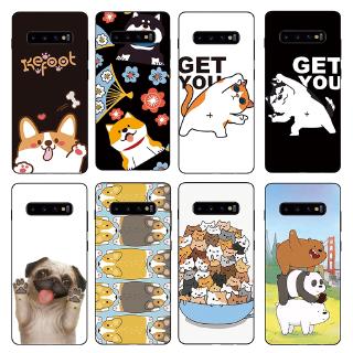 Ốp điện thoại TPU mềm hình mèo cho Samsung Galaxy S10 Plus / S10E