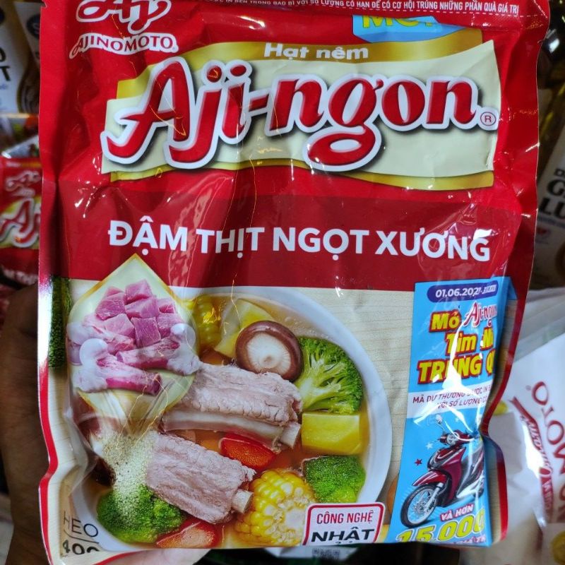 Hạt nêm Aji-Ngon gói 400g (vị heo)