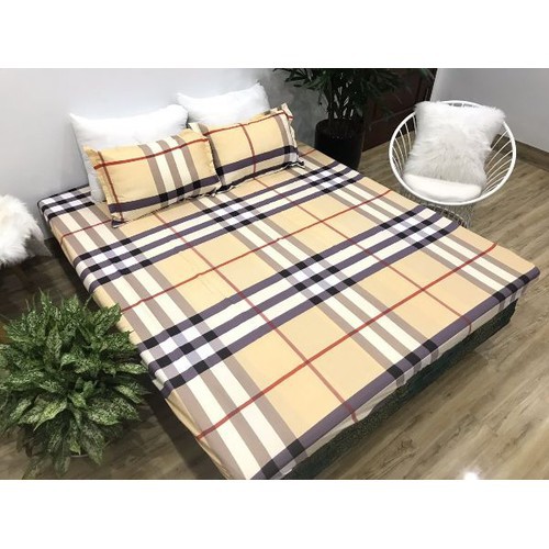 Trọn bộ 5 món chăn ga gối cotton poly nhập khẩu Hàn Quốc