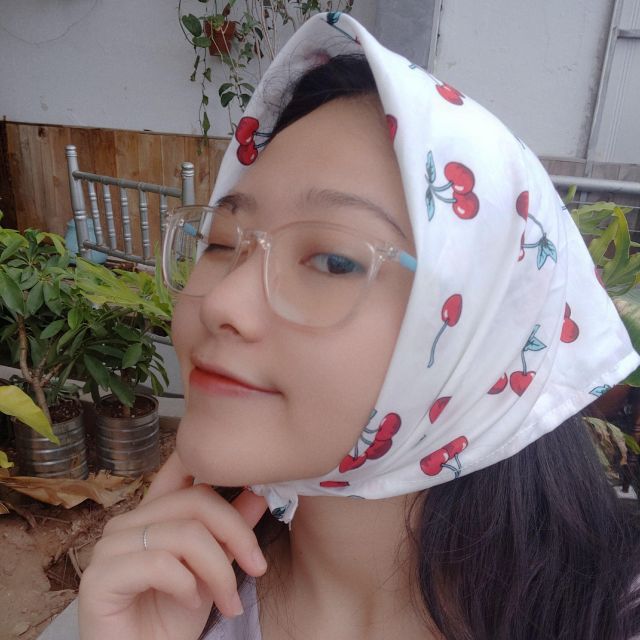 Khăn Bandana phong cách vintage nhiều họa tiết siêu xinh - Khăn vải đa năng thời trang nam nữ - Phụ kiện tóc hottrend