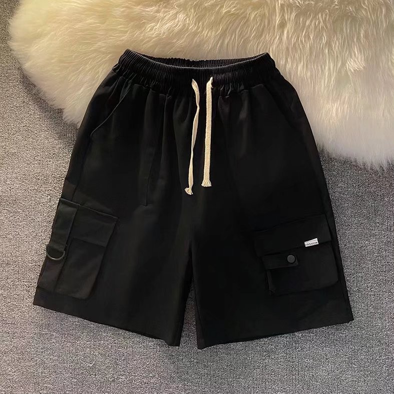 Quần Short Dáng Rộng Nhiều Túi Phong Cách Hip Hop Thời Trang Mùa Hè Cho Nam size M-3XL