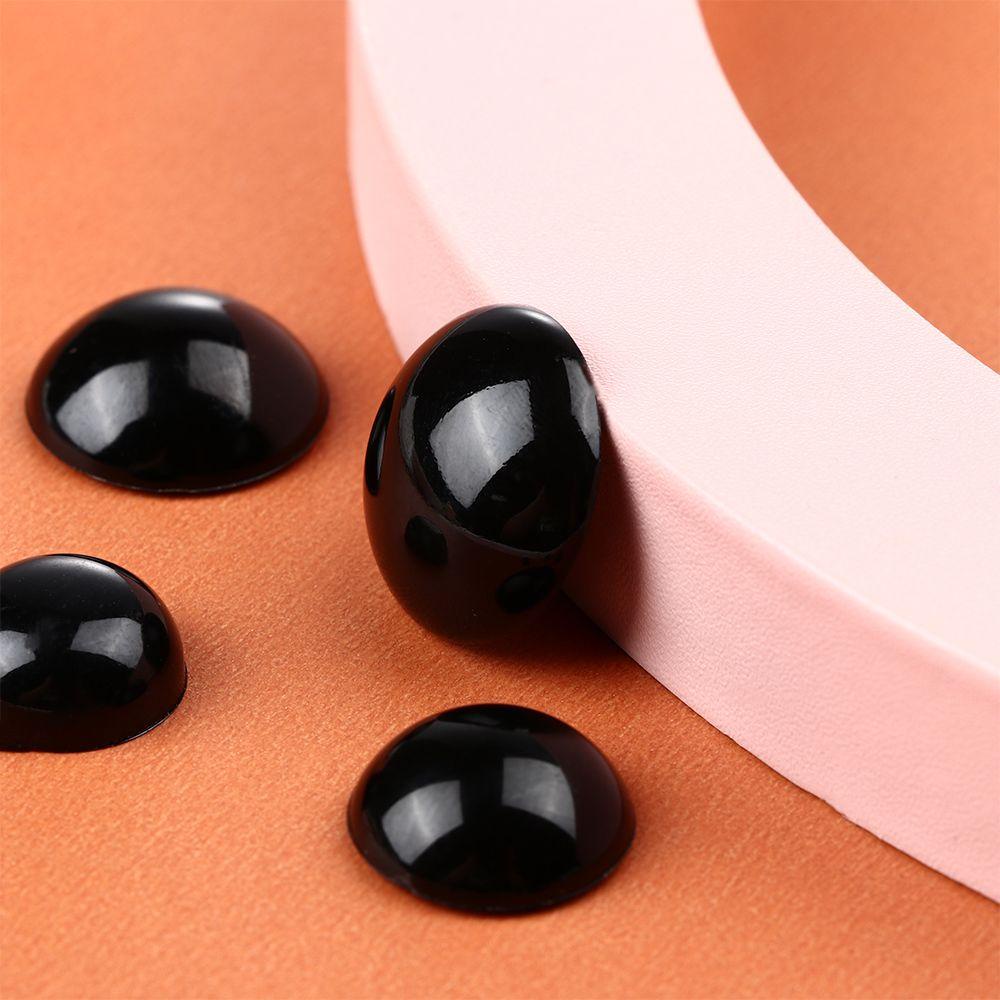 Set 100 Mắt Gấu Bông Bằng Nhựa Màu Đen Làm Đồ Thủ Công DIY