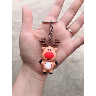 Móc khóa tuần lộc cute