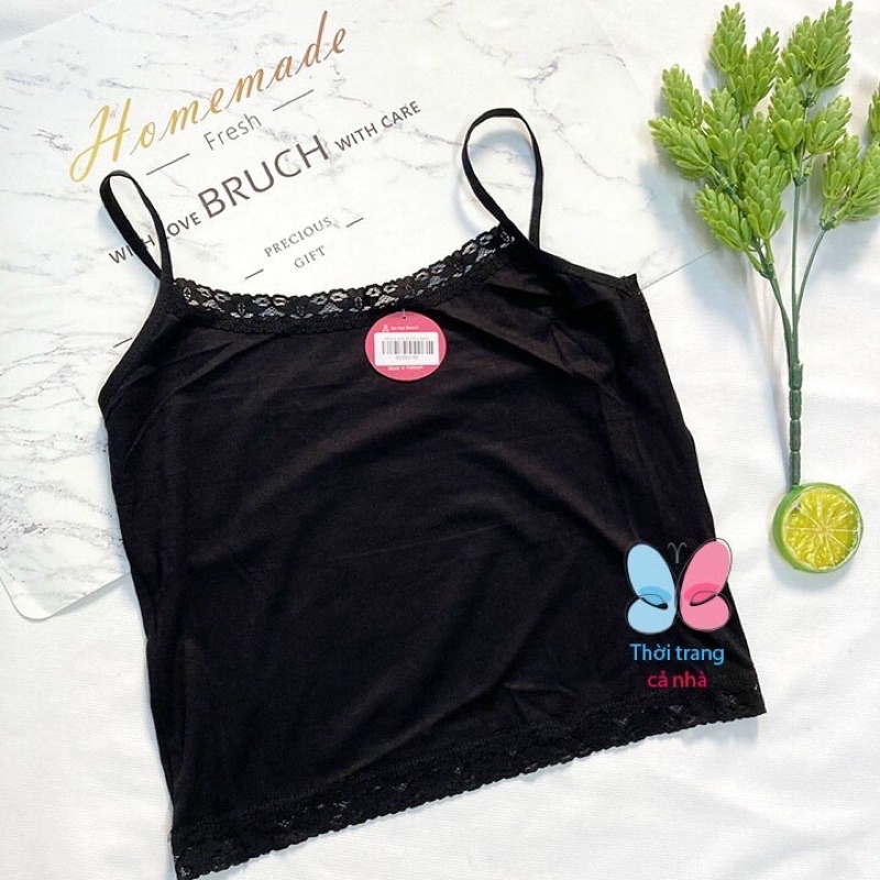 Áo lá dài phối ren Elena