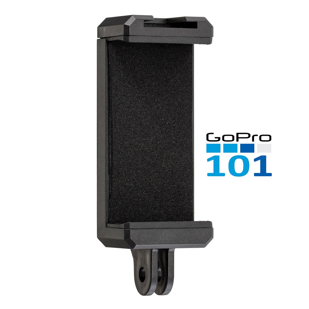 Kẹp điện thoại có Hotshoe chân Gopro + chân vít 1/4 cái  - Gopro101 - inoxnamkim