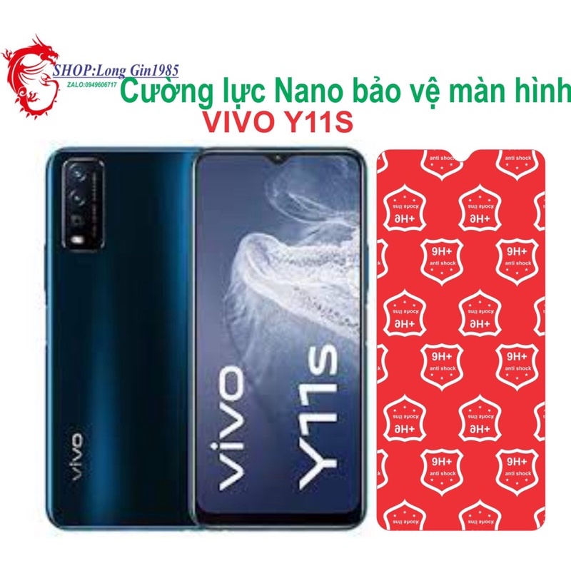 Vivo Y11S Cường lực Nano chống va đập chống trầy xước tốt