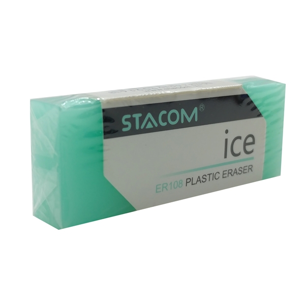 Gôm Trong Suốt Stacom ER108 - Xanh Mint - Stacom