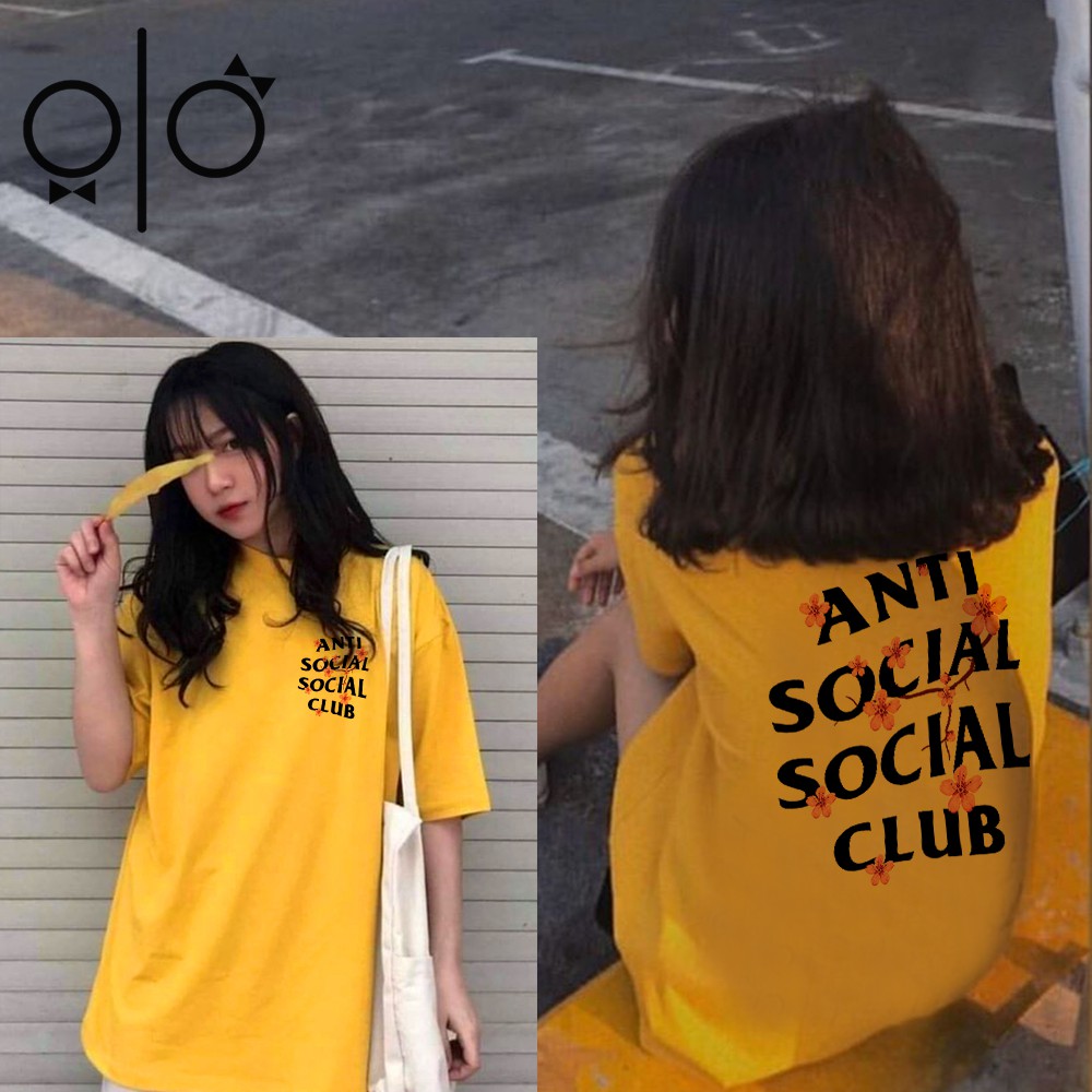 Áo Thun Anti Social Social Club Hoa Đào (CT02-191119)