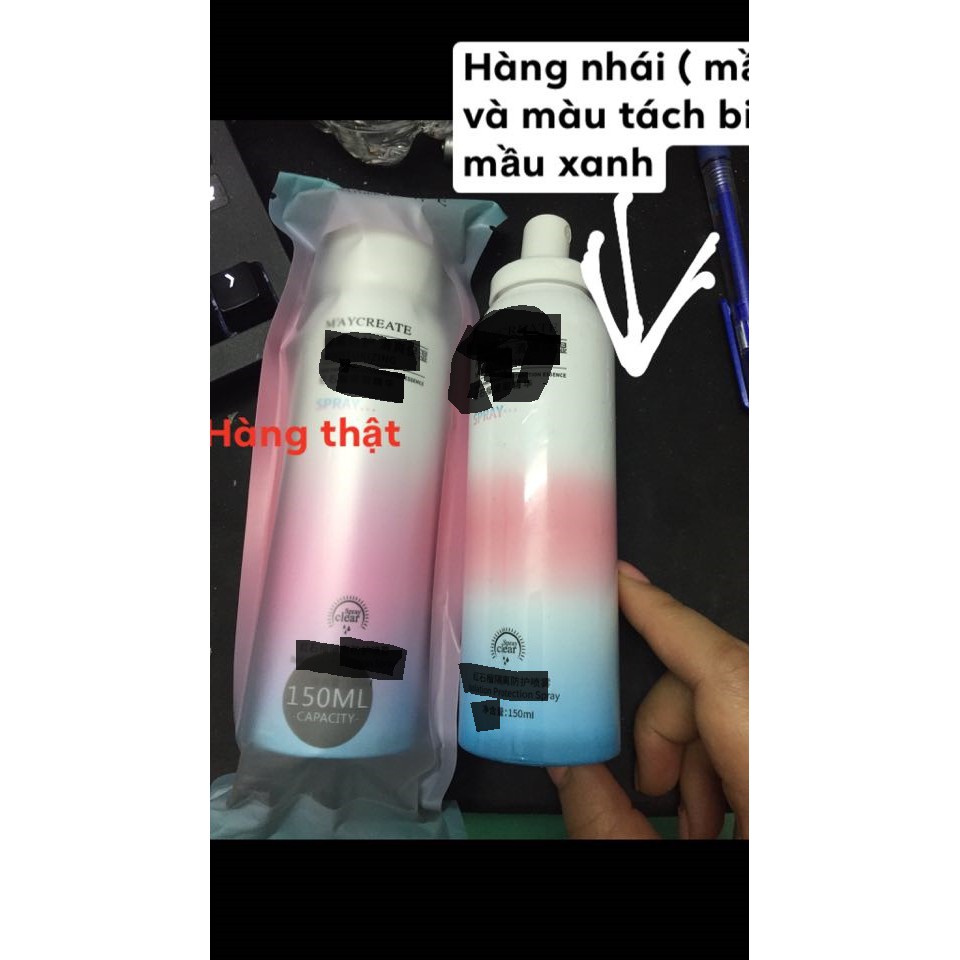 CHAI XỊT chống nắng MAYCREATE  100% Chính hãng nội địa trung