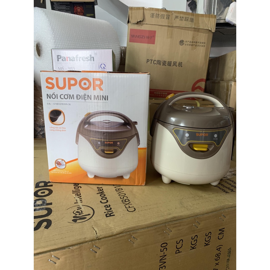 Nồi Cơm Điện Mini Supor CFXB16YB3VN  Dùng cho 1-2 người ăn