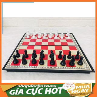 ĐỒ CHƠI CỜ VUA QUỐC TẾ GẮN NAM CHÂM 35X38X3