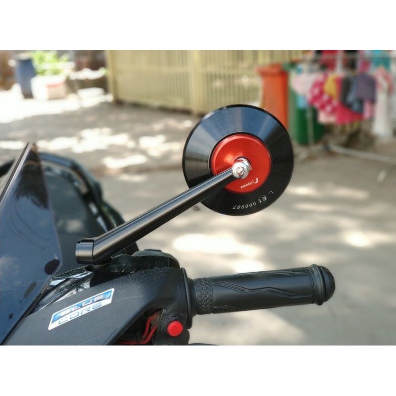 Kính chiếu hậu tròn rizoma CNC kính chống chói Xịn