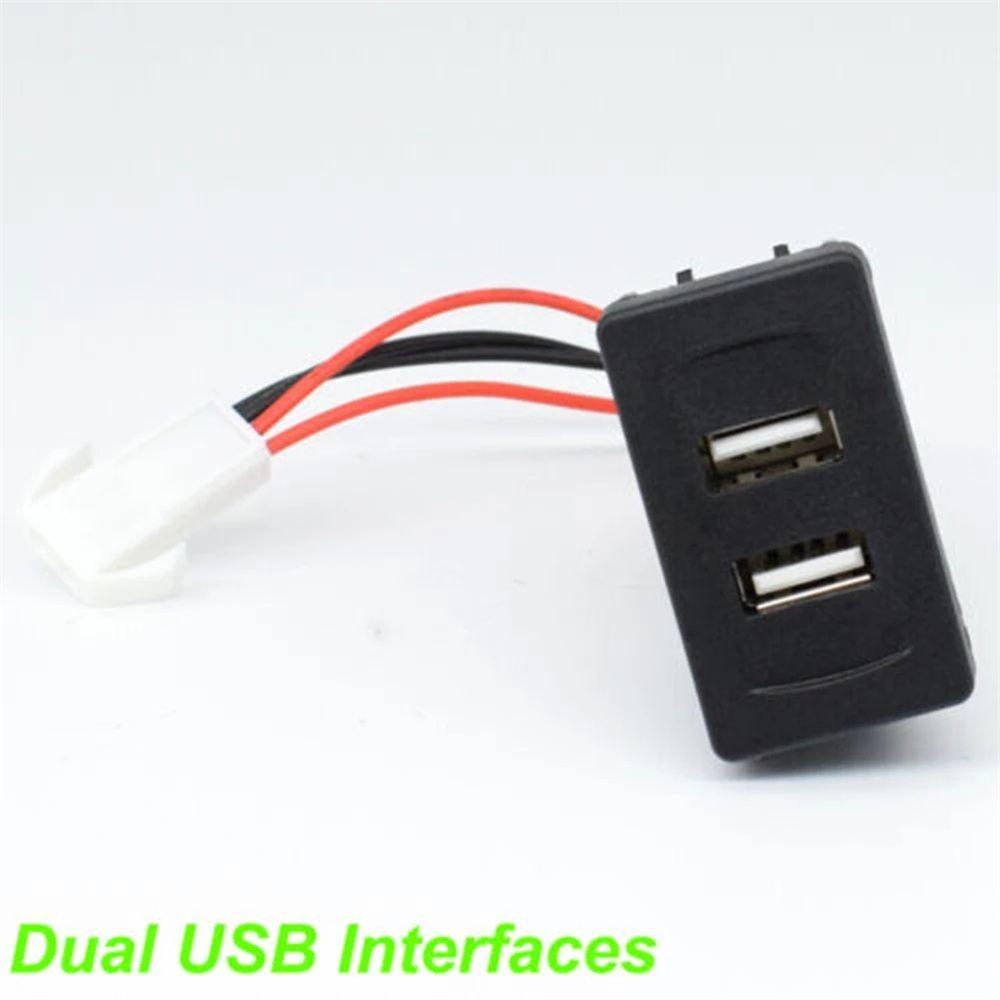 Củ Sạc Tích Hợp Ổ Cắm 2.1A Cho Xe Hơi