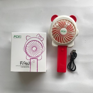 Quạt sạc điện mini pcx vừa cầm tay, vừa để bàn tiện lợi HOT HOT HOT