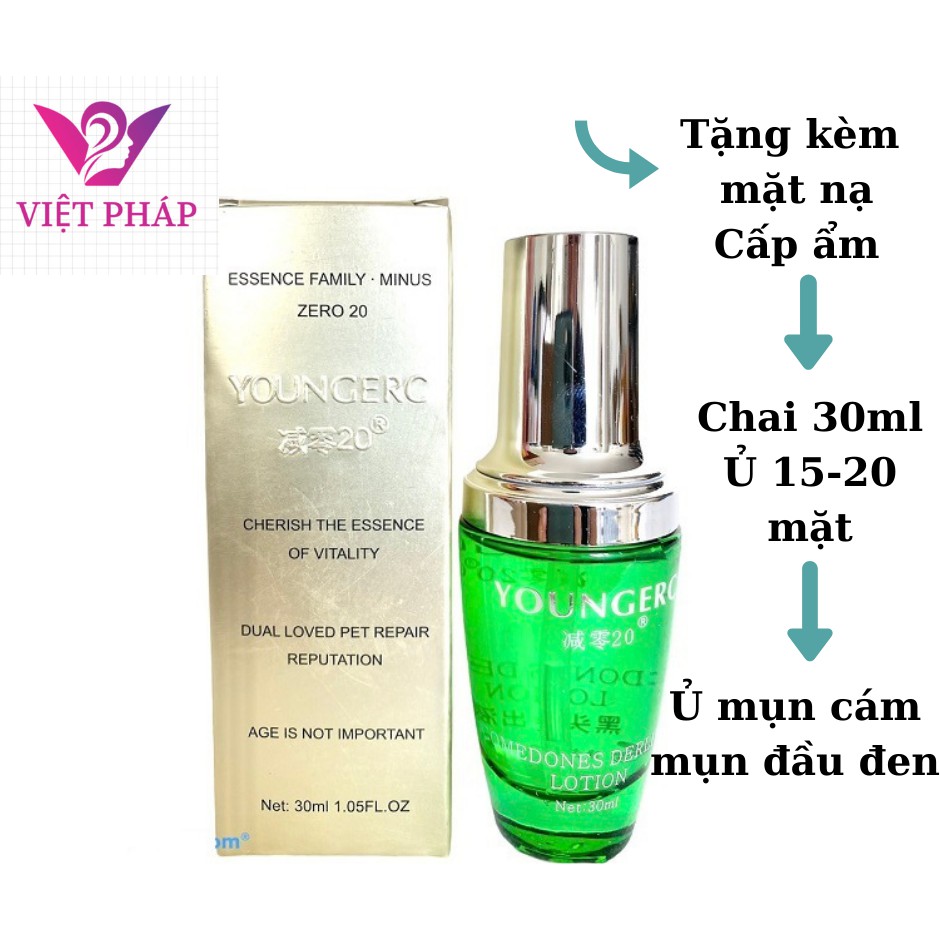 Ủ mụn đầu đen,mụn cám YOUNGERC