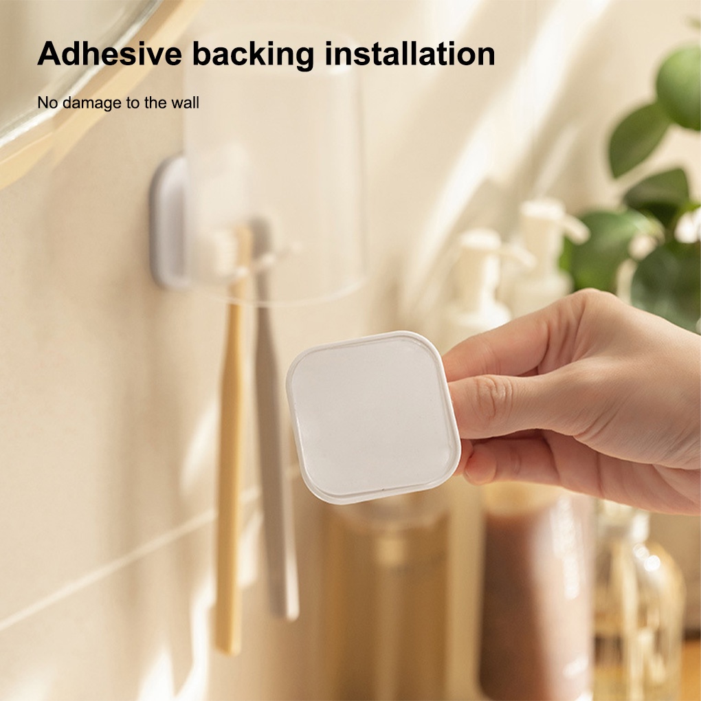 Giá Để Bàn Chải Đánh Răng Hình Mặt Cười Có Giác Hút Dán Tường Tiện Dụng