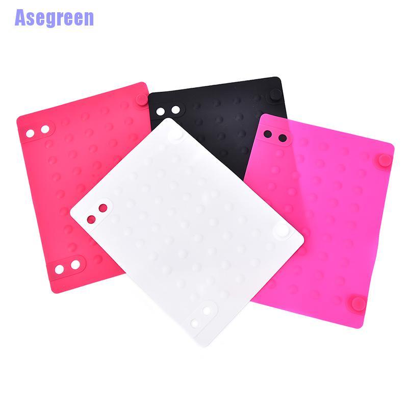 (Hàng Mới Về) Tấm Silicone Chịu Nhiệt Dùng Để Uốn Tóc Thẳng / Xoăn