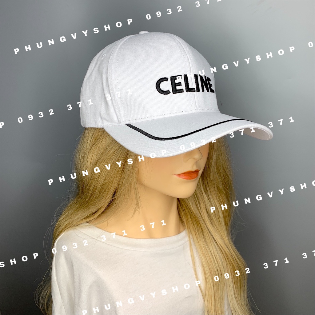 Mũ LƯỠI TRAI unisex nam nữ - THÊU NGUYÊN CHỮ CE LIN Có Viền Nhỏ - nón kết basic đơn giản