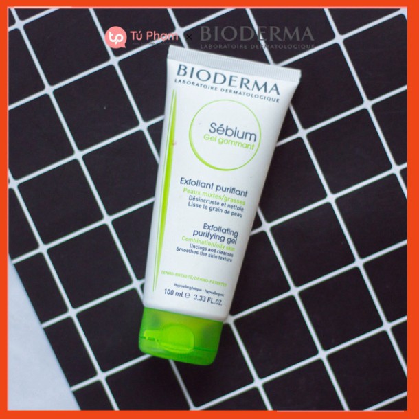 HÈ NÓNG  Tẩy Tế Bào Chết Bioderma Sebium Gel Gommant 100ml HÈ NÓNG