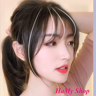 Tóc mái giả kiểu Pháp