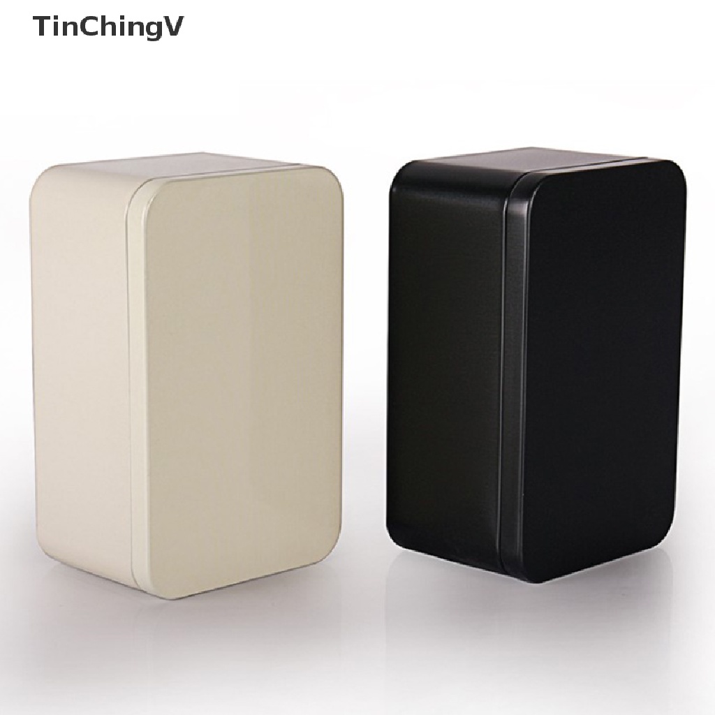 1 Hộp Thiếc Đựng Trà / Bánh Quy / Bánh Quy Bằng Kim Loại Thiếc