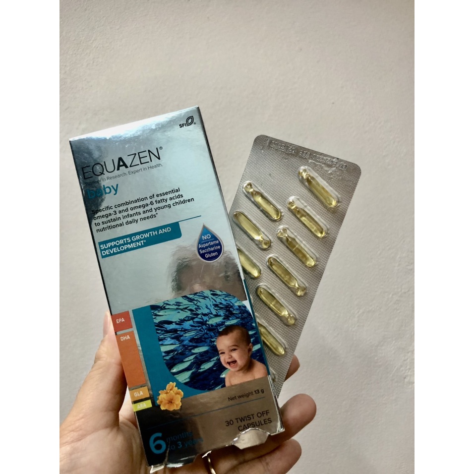 Viên DHA Equazen cho bé từ 6 tháng - 3 tuổi