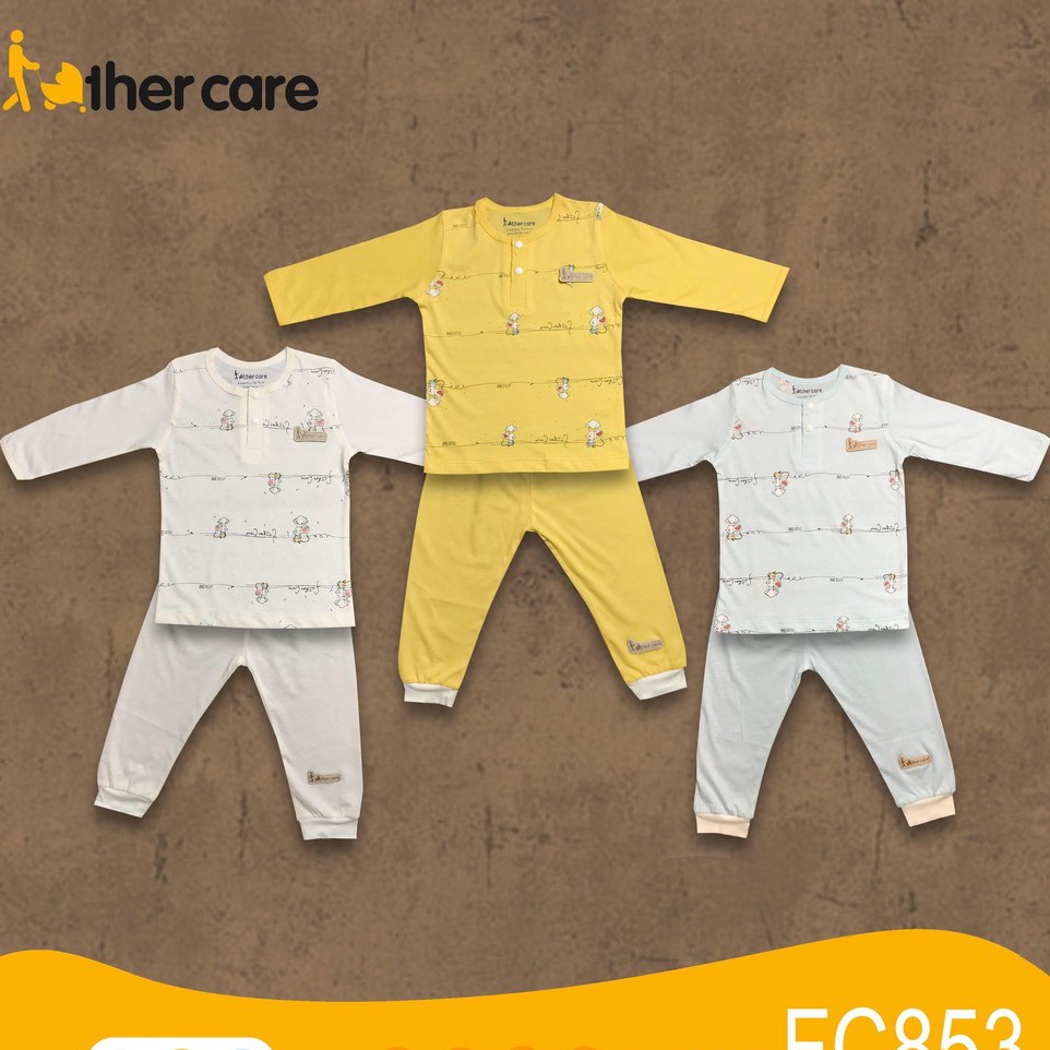 Bộ Quần Áo Trẻ em DT FatherCare Nẹp Trụ - Chuột Little One