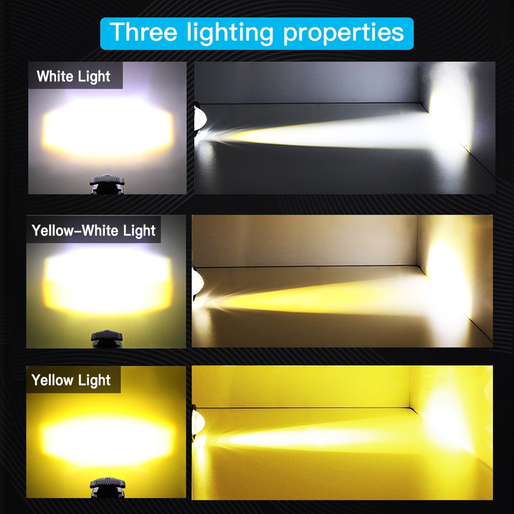 Đèn Led Sương Mù 4X4 Chuyên Dụng Cho Xe Mô Tô Địa Hình 4WD ATV SUV Utvute Jeep