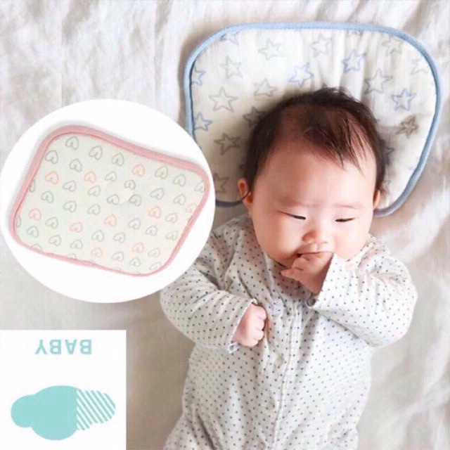 Gối xô bông ép xuất Nhật Nitori cao cấp hàng loại 1( 20x25x1cm)