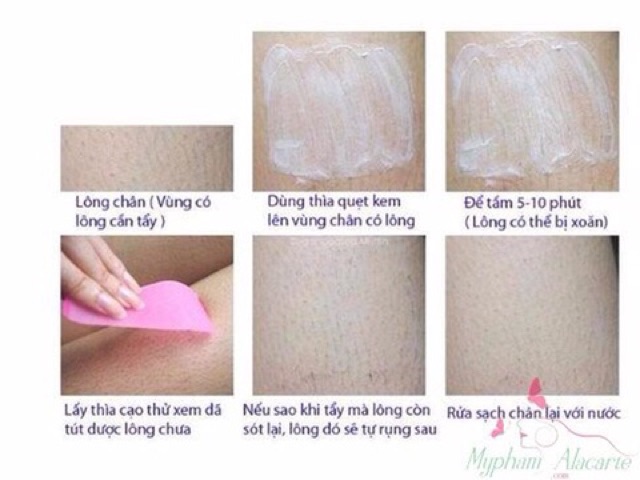 Kem tẩy lông VEET của pháp 60ml Kèm Gạc