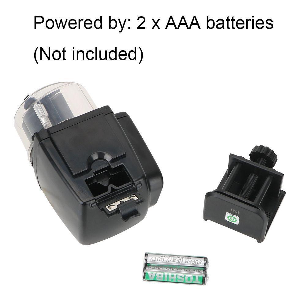 Khay Đựng Thức Ăn Tự Động Cho Cá Có Màn Hình LCD