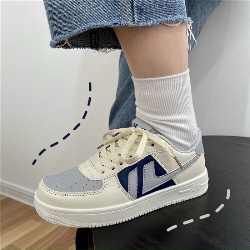 (freeship)giày nữ sneaker phối màu rất đẹp from dáng trẻ trung