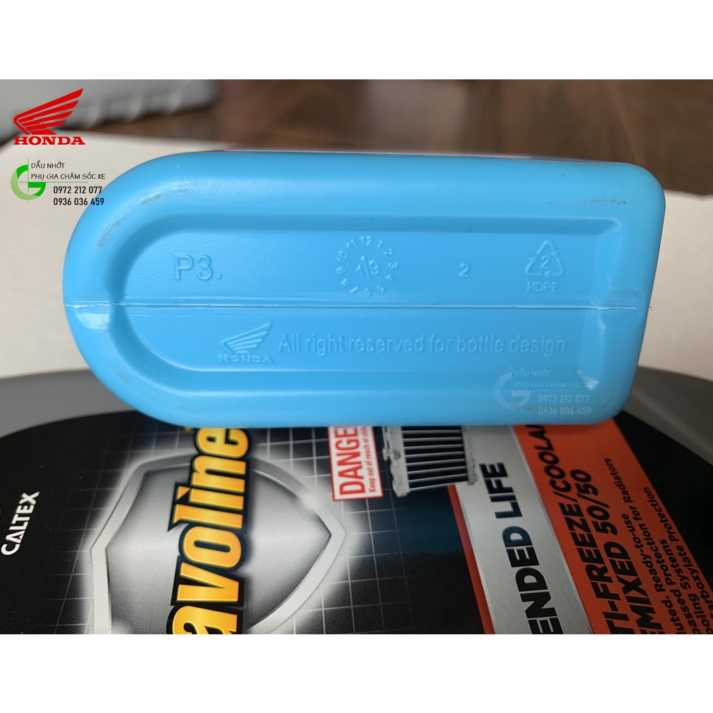 Dung dịch làm mát Honda Pre-mix Coolant cho động cơ xe máy Honda chính hãng
