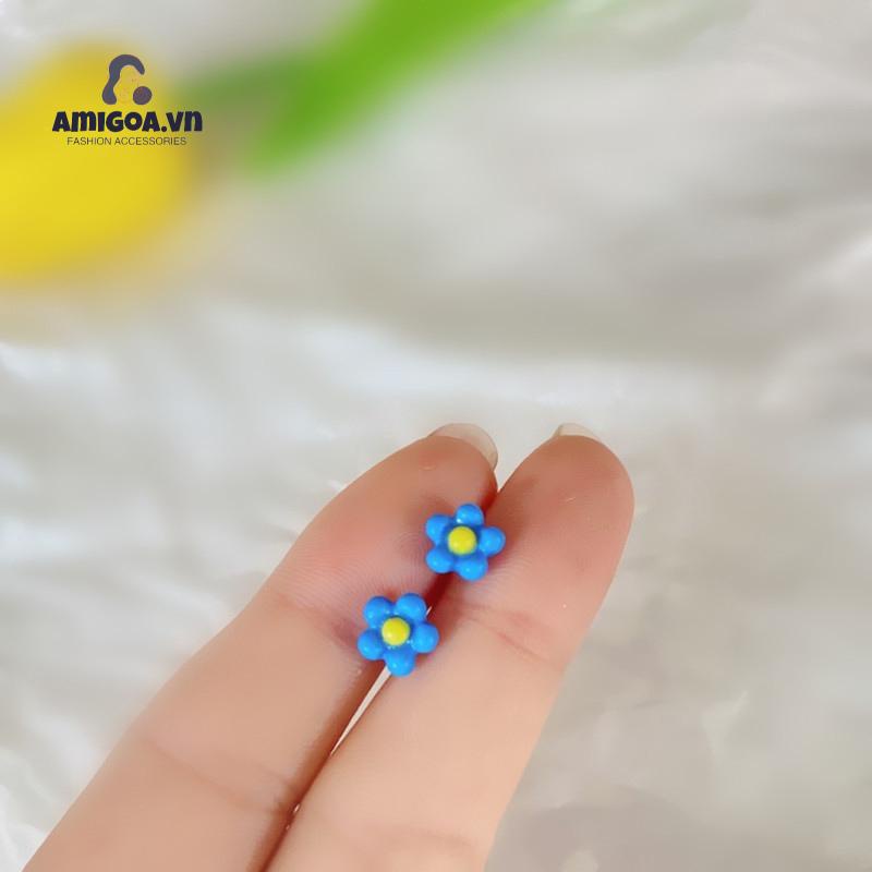 ✨✨Bông Tai Hình Hoa Nhỏ Và Đơn Giản Dễ Thương Cho Nữ