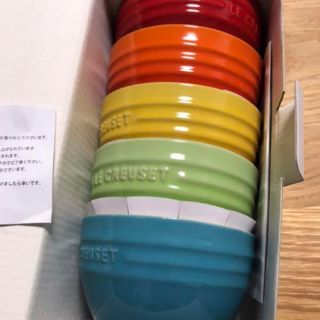 Chén ăn cơm Le creuset rainbow 5 chiếc