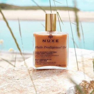 Dầu khô ánh nhũ nuxe - huile prodigieuse 100ml pháp