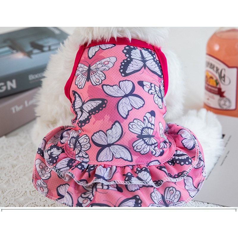 Đầm thời trang mùa hè xinh xắn dành cho cún cưng