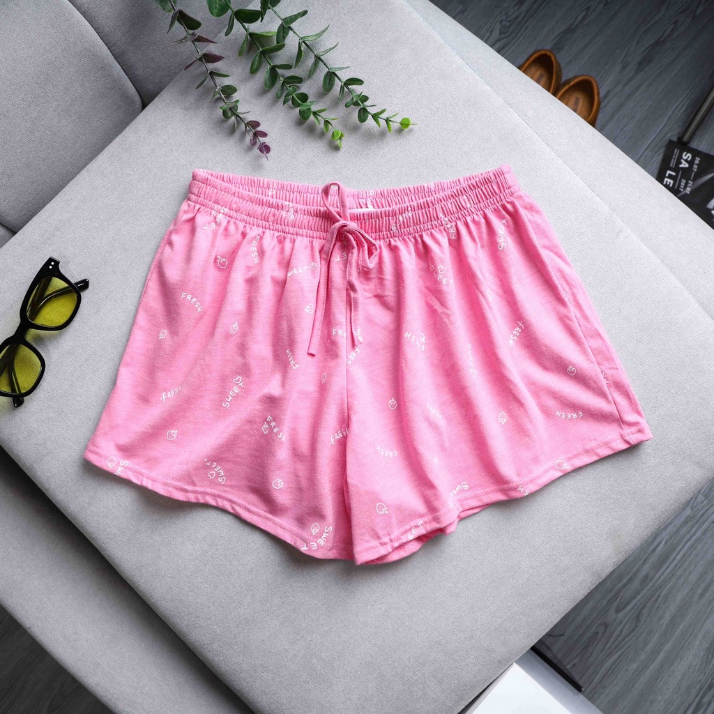 Quần short giả váy nữ chất thun cotton cao cấp